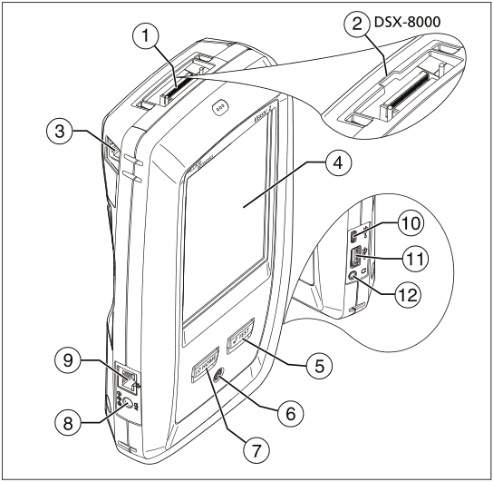 CableAnalyzer网络测试仪主机端介绍